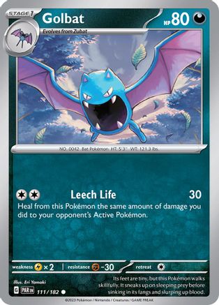 Golbat (111) Reverse Holofoil - Paradox Rift