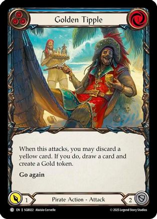 Golden Tipple (Blue) (SGB022) - Silver Age