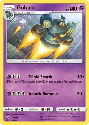 Golurk (44) - Shining Legends