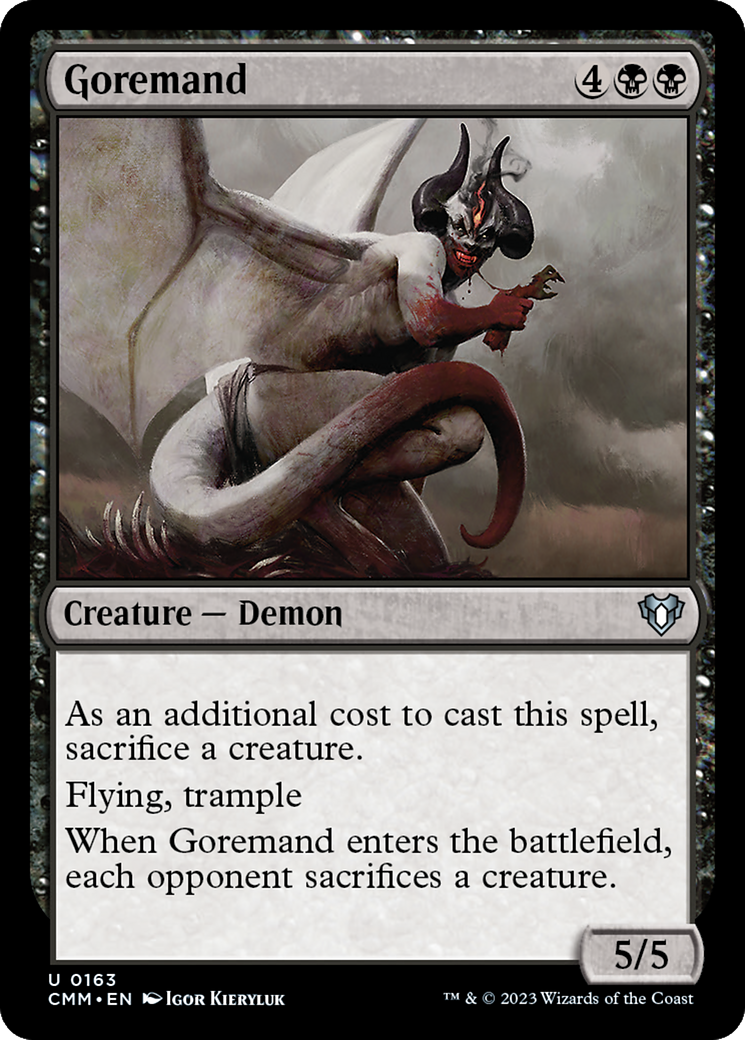 Goremand (163) Foil - Commander Masters