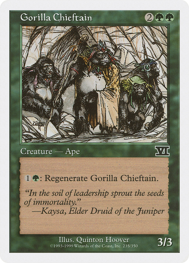 Gorilla Chieftain (235) - Classic Sixth Edition