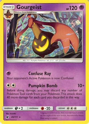 Gourgeist (45) Reverse Holofoil - Crimson Invasion