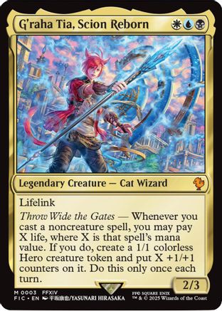 G'raha Tia, Scion Reborn (003) - Commander: FINAL FANTASY