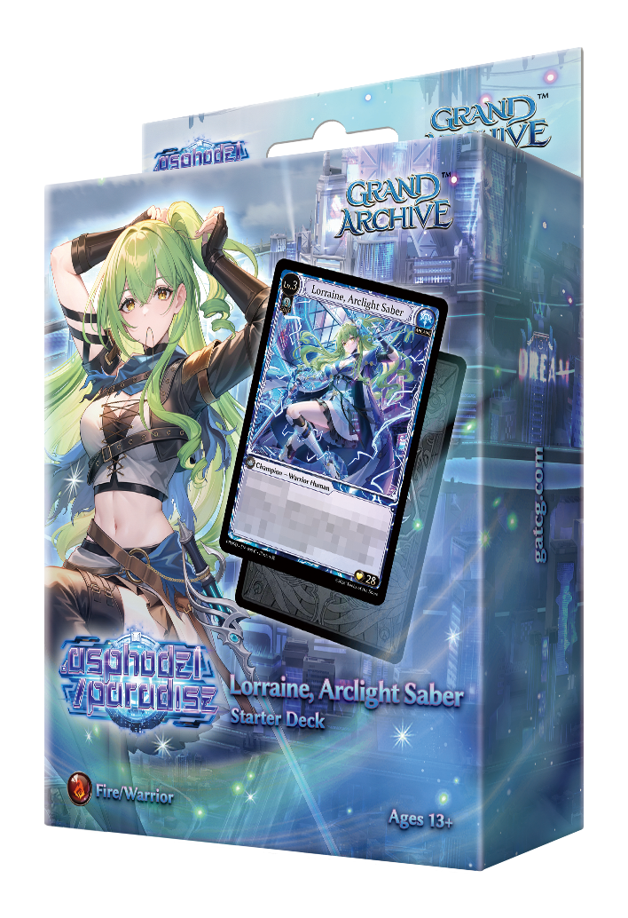 Grand Archive: .asphodel/paradise - Lorraine, Arclight Saber Starter Deck