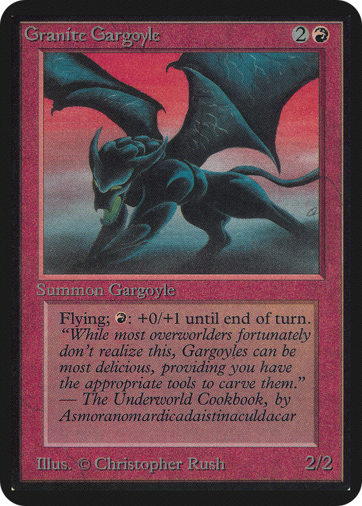 Granite Gargoyle - Limited Edition Alpha