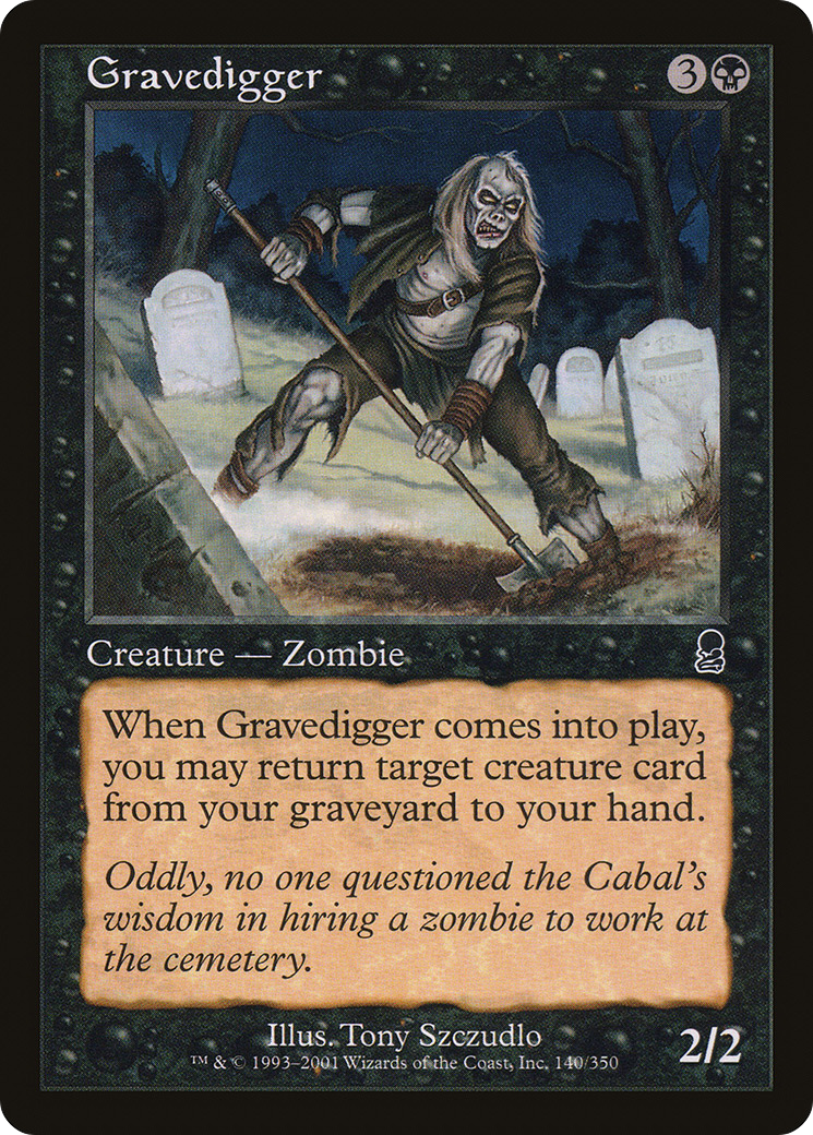 Gravedigger (140) Foil - Odyssey