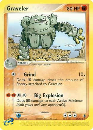 Graveler (29) - Dragon