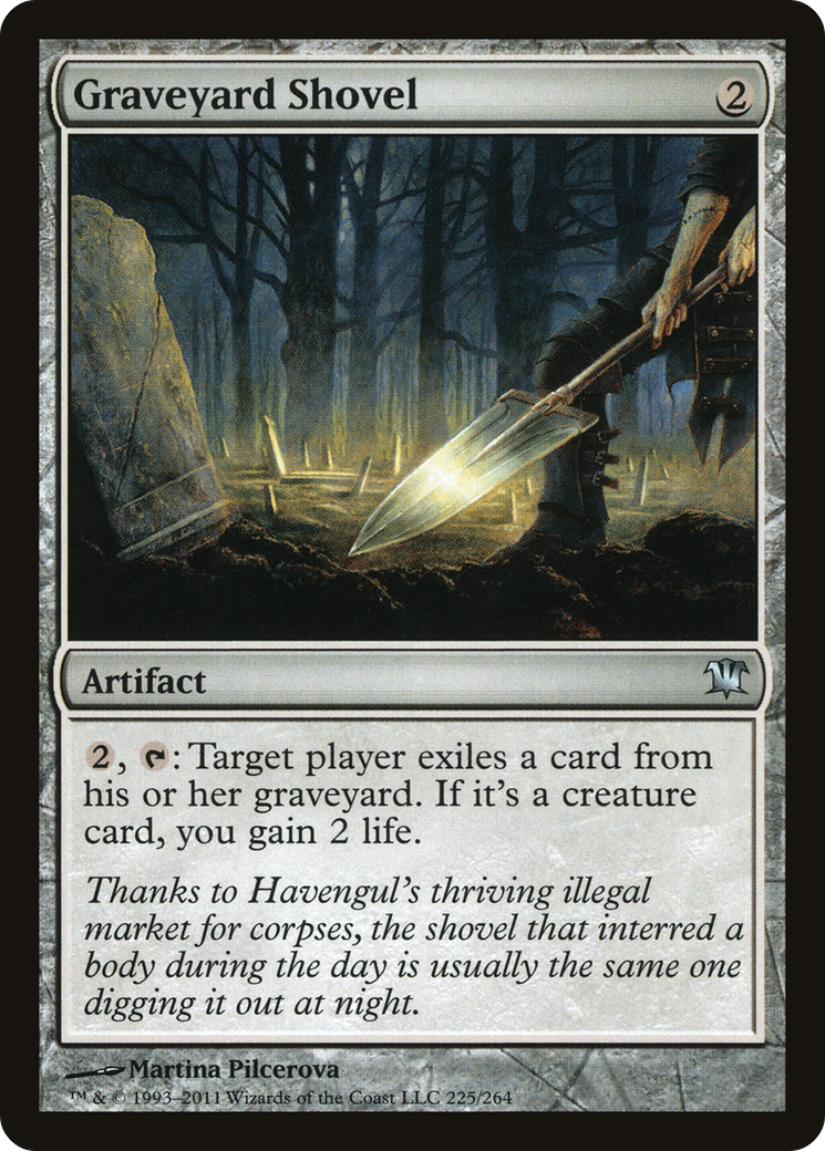 Graveyard Shovel (225) Foil - Innistrad