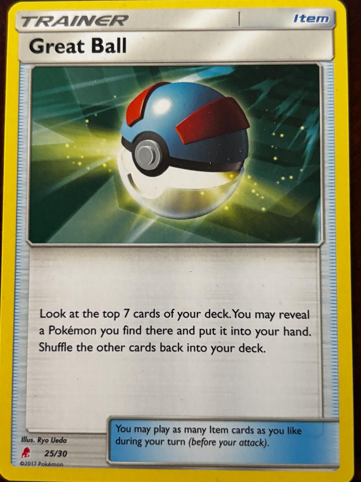 Great Ball (25) (Lycanroc) - Trainer Kit: Lycanroc & Alolan Raichu
