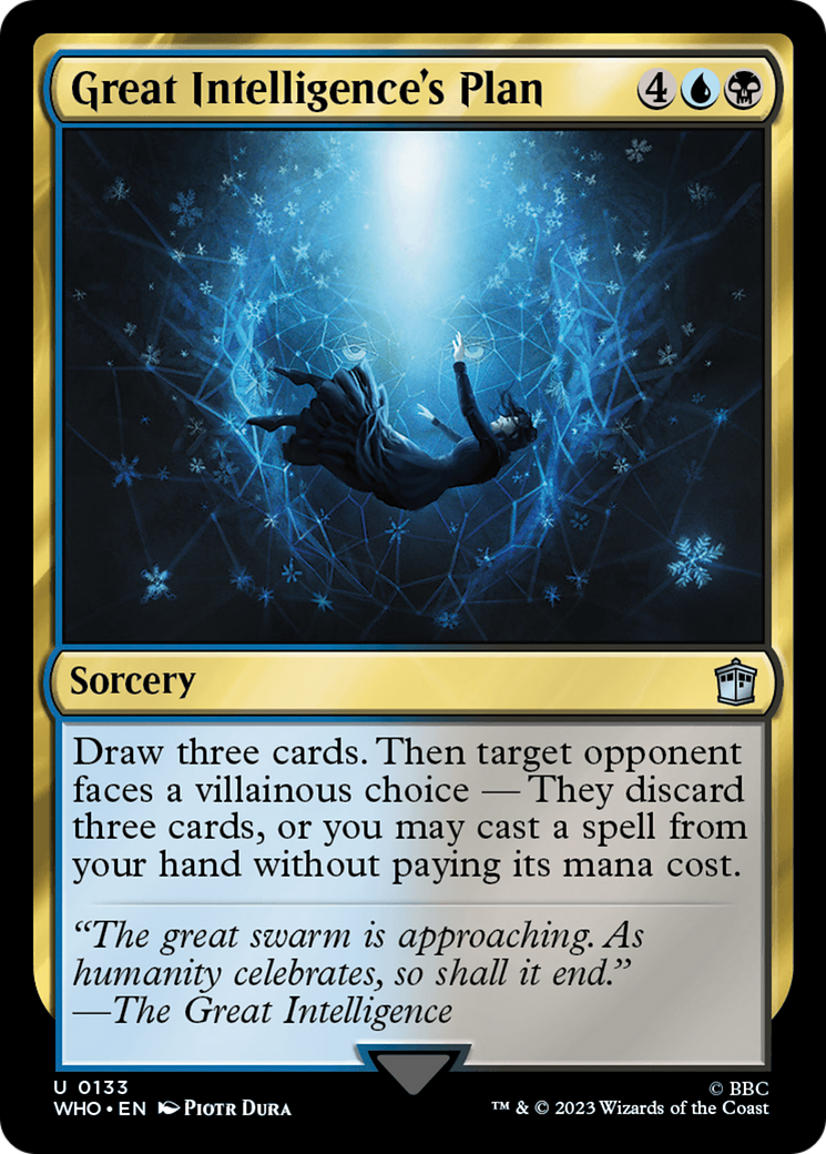 Great Intelligence's Plan (133) Foil - Doctor Who