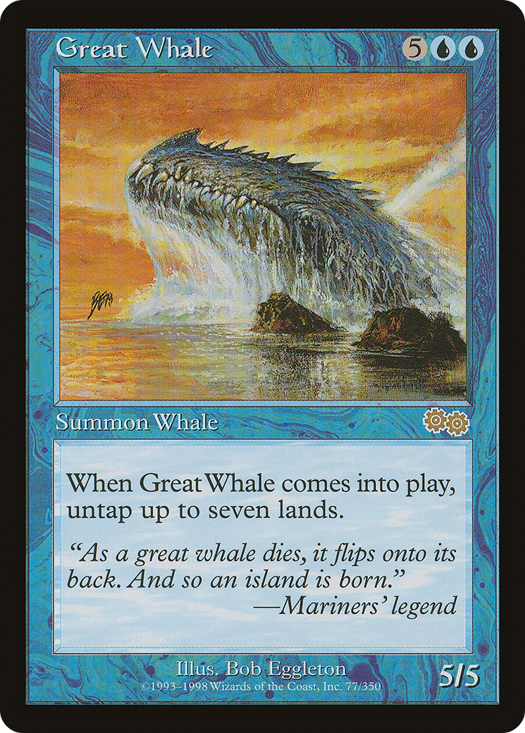Great Whale (077) - Urza's Saga