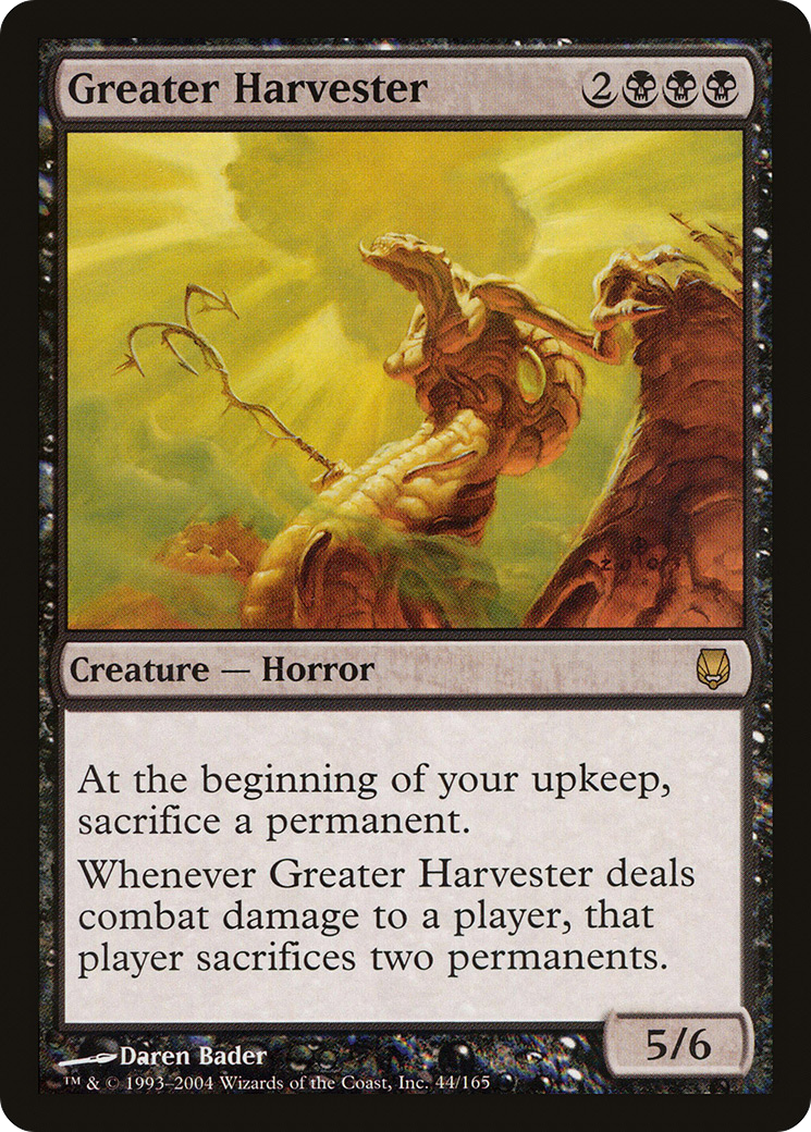 Greater Harvester (044) - Darksteel