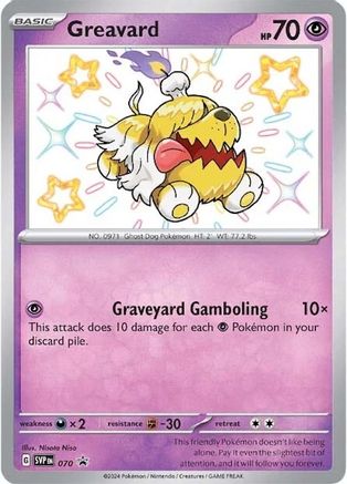 Greavard (70) Holofoil - Black Star Promos