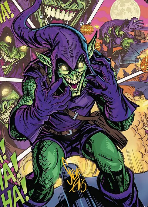 Green Goblin (049s) Gold-Stamped - Art Series: Marvel's Spider-Man