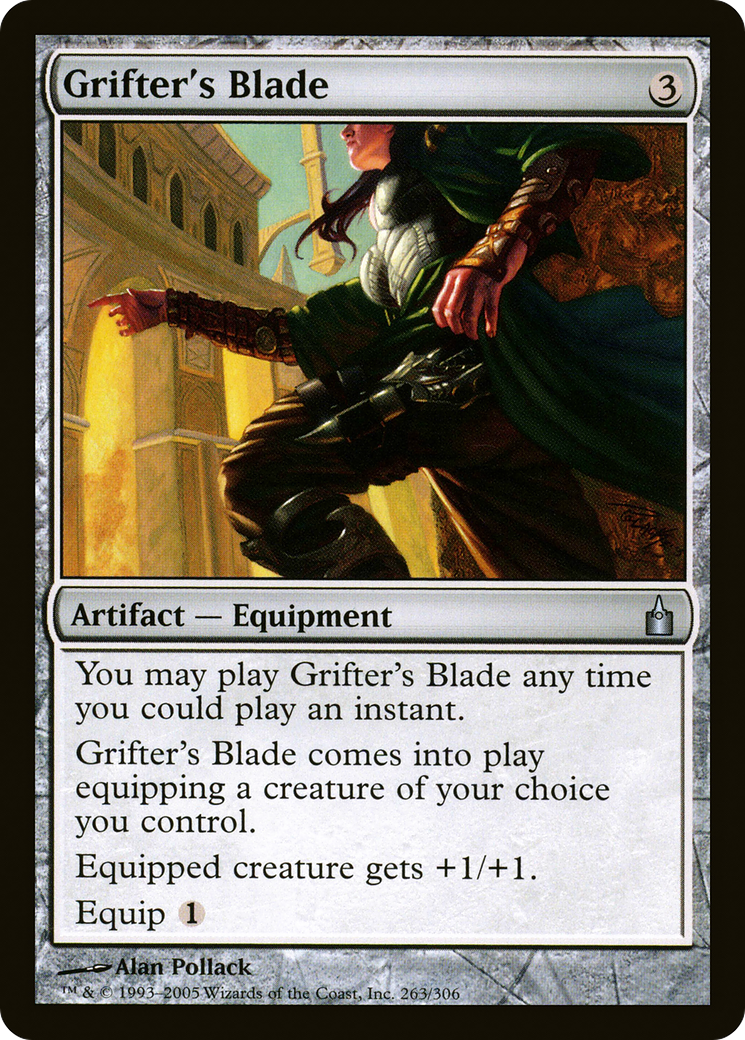 Grifter's Blade (263) Foil - Ravnica: City of Guilds
