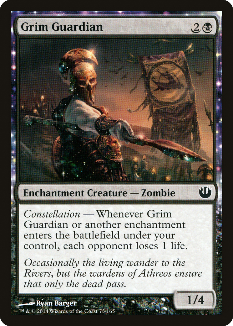 Grim Guardian (073) Foil - Journey into Nyx