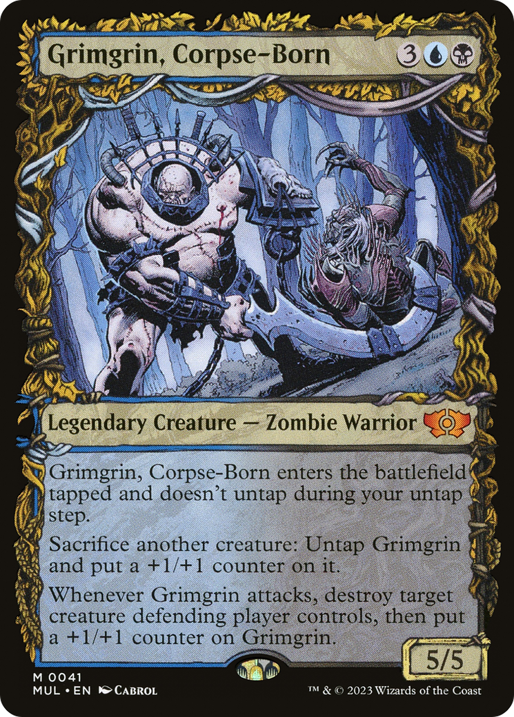 Grimgrin, Corpse-Born (041) - Multiverse Legends Foil
