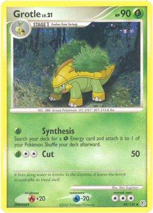 Grotle (49) Reverse Holofoil - Diamond & Pearl
