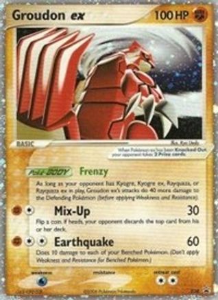 Groudon ex (EX Collector's Tins) (38) Holofoil - Nintendo Promos