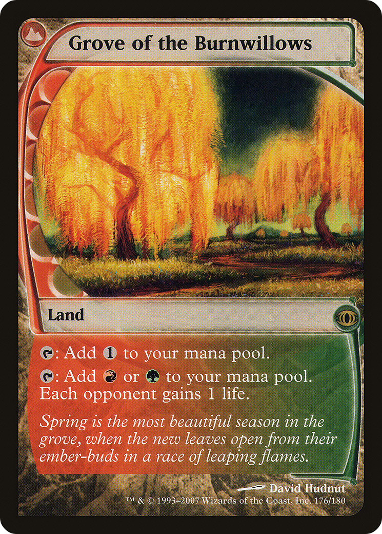 Grove of the Burnwillows (176) Foil - Future Sight