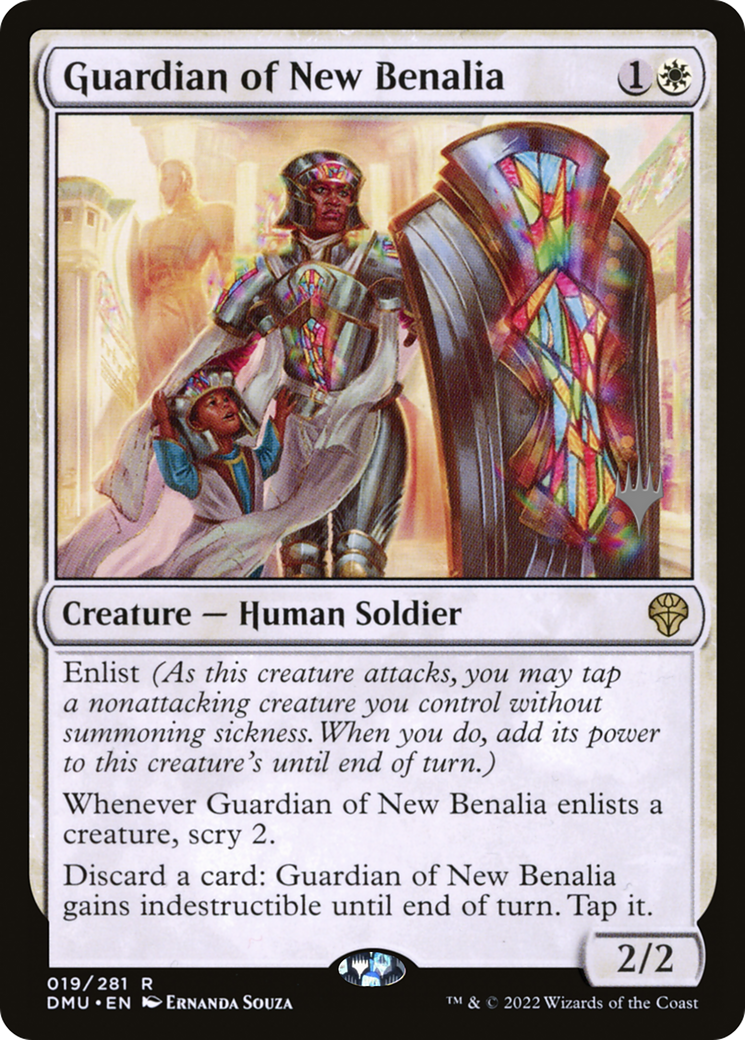 Guardian of New Benalia (19p) - Dominaria United Promos Foil