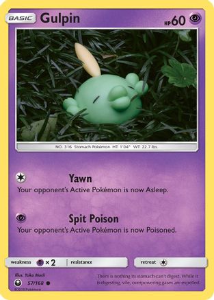 Gulpin (57) - Celestial Storm