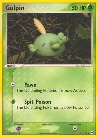 Gulpin (62) Reverse Holofoil - Hidden Legends