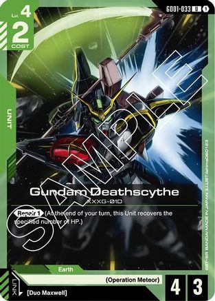 Gundam Deathscythe (GD01-033) - Newtype Rising