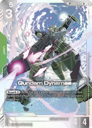 Gundam Dynames (SP) (U+) (GD03-020) Holofoil - Phantom Aria