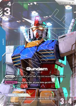 Gundam (LR+) (ST01-001) Holofoil - Edition Beta