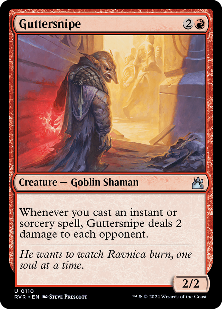 Guttersnipe (110) Foil - Ravnica Remastered