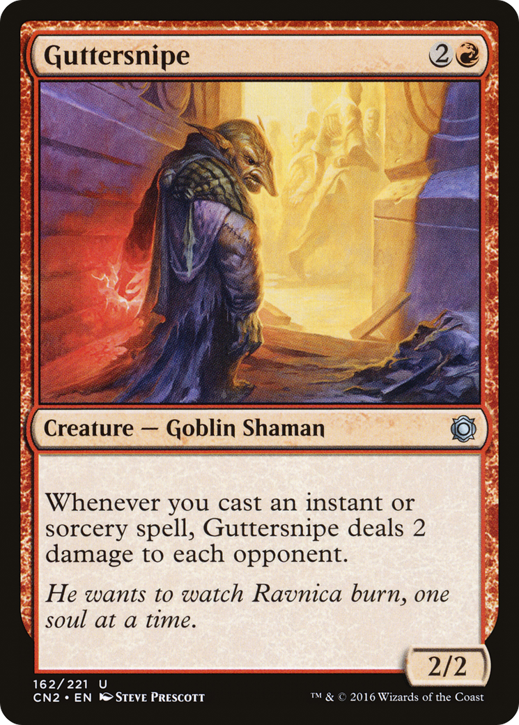 Guttersnipe (162) Foil - Conspiracy: Take the Crown