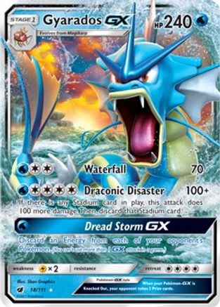Gyarados GX (18) Holofoil - Crimson Invasion