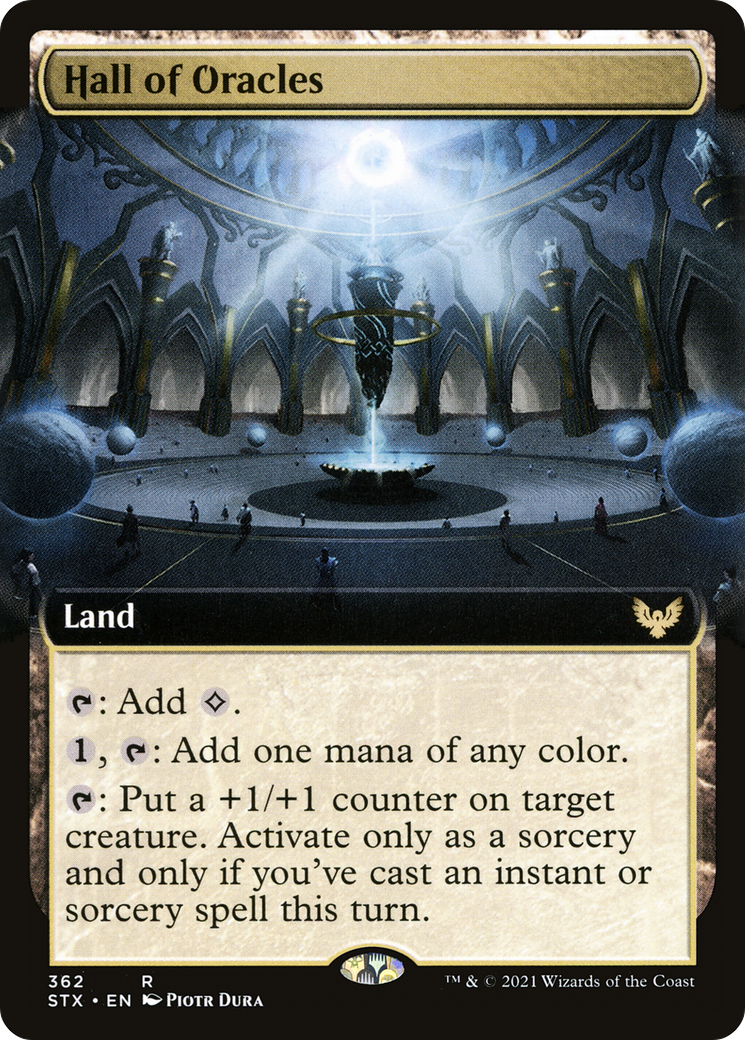 Hall of Oracles (Extended Art) (362) - Strixhaven: School of Mages Foil