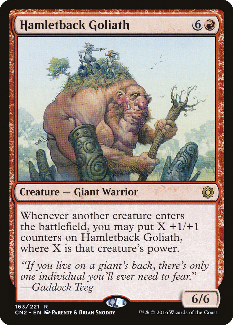 Hamletback Goliath (163) Foil - Conspiracy: Take the Crown