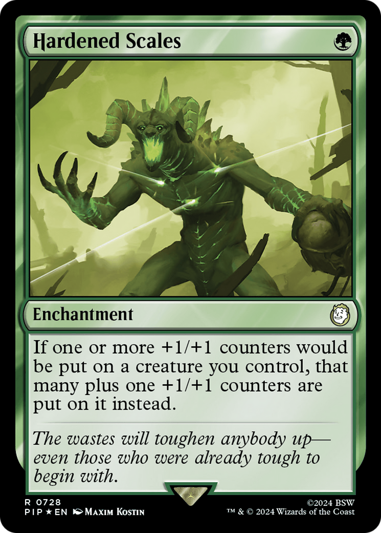 Hardened Scales (728) Surge Foil - Fallout