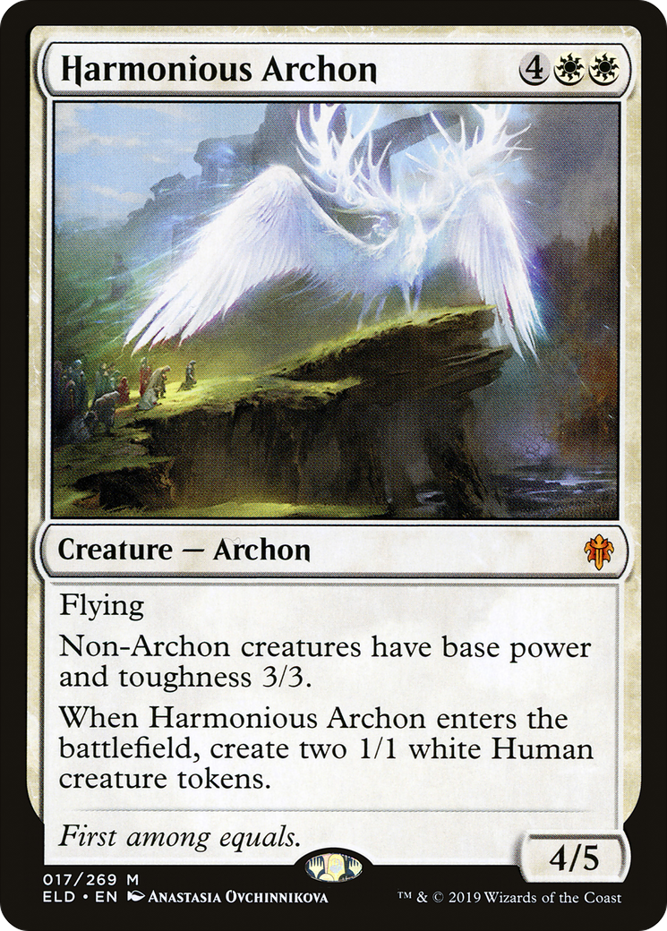 Harmonious Archon (017) - Throne of Eldraine Foil