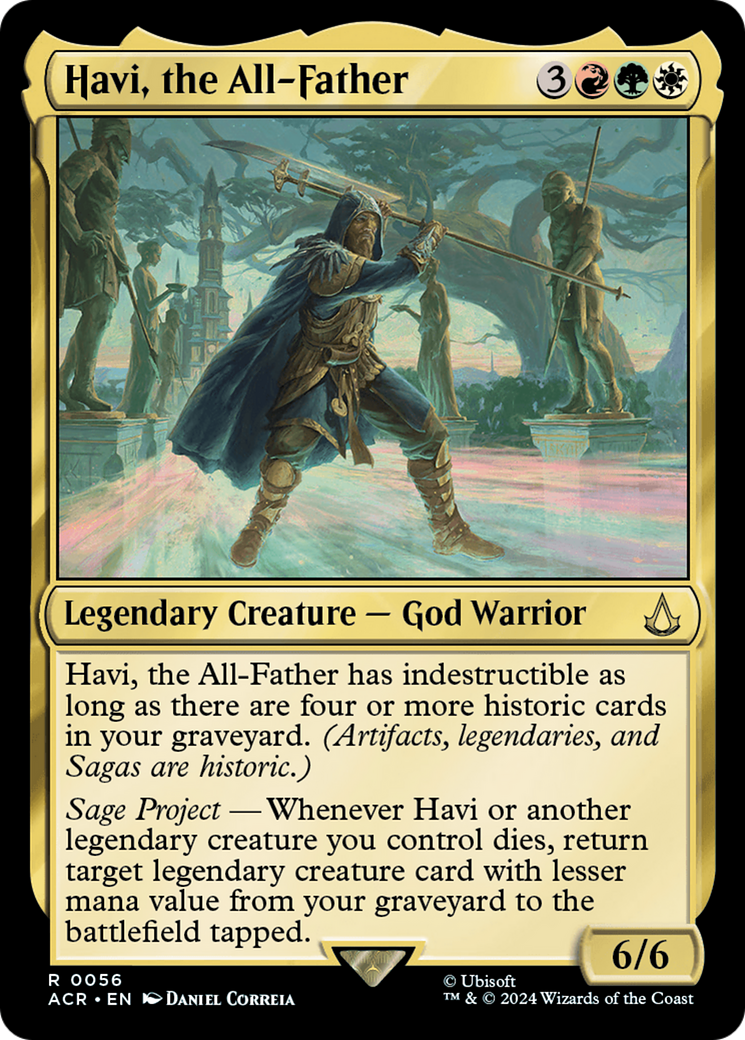 Havi, the All-Father (056) Foil - Assassin's Creed