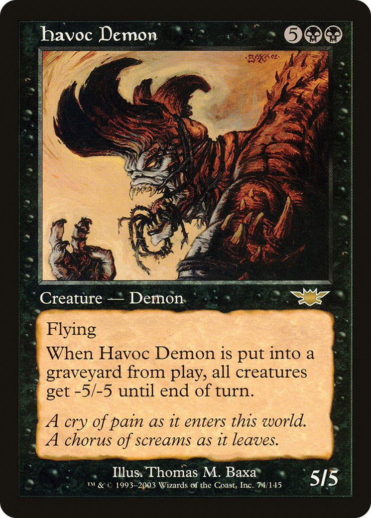 Havoc Demon (074) - Legions