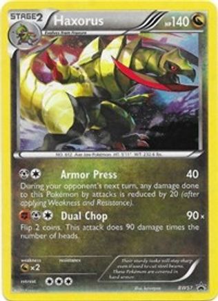 Haxorus (BW57) Holofoil - Black Star Promos
