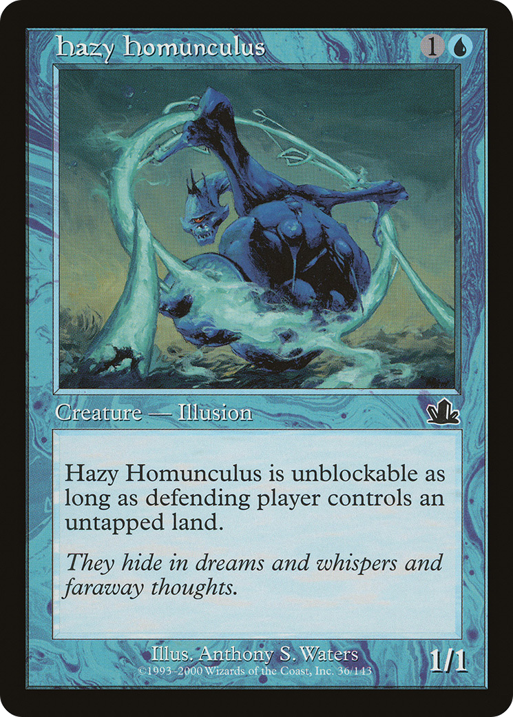 Hazy Homunculus (036) Foil - Prophecy
