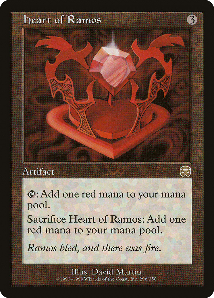 Heart of Ramos (296) Foil - Mercadian Masques
