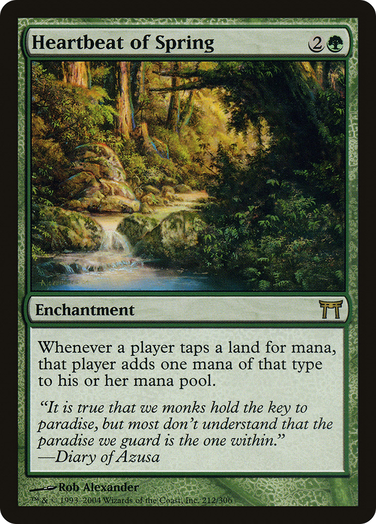 Heartbeat of Spring (212) - Champions of Kamigawa