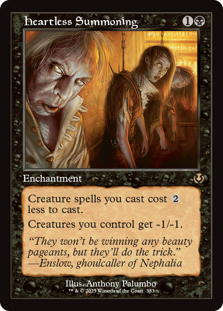 Heartless Summoning (Retro) (383) Foil - Innistrad Remastered