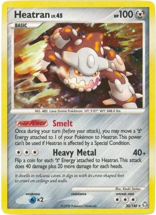 Heatran (Deck Exclusives) (30) Holofoil - Legends Awakened