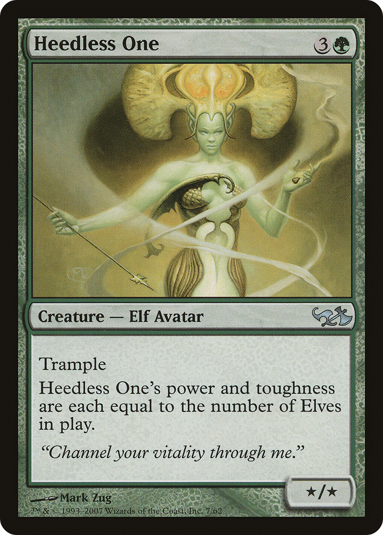 Heedless One (007) - Duel Decks: Elves vs. Goblins