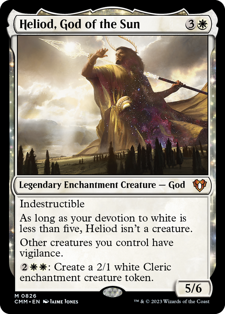 Heliod, God of the Sun (826) - Commander Masters