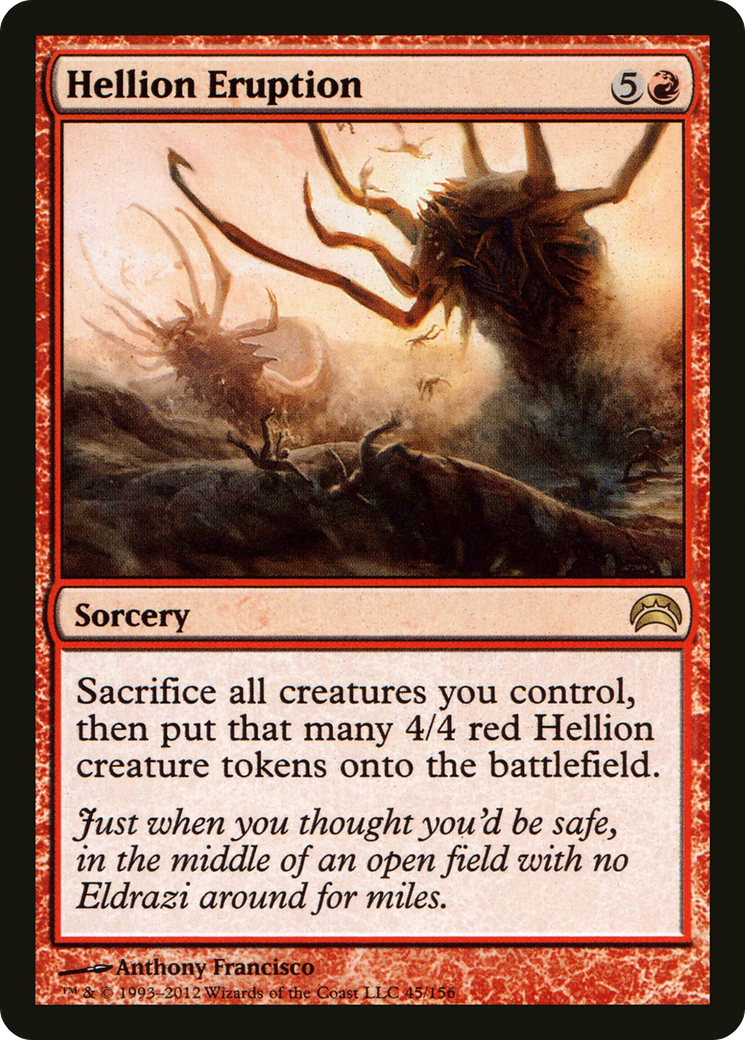 Hellion Eruption (045) - Planechase 2012 Foil