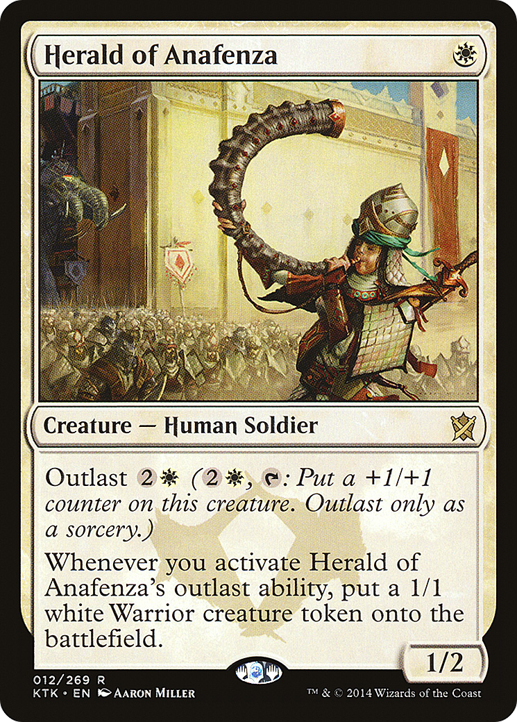 Herald of Anafenza (012) Foil - Khans of Tarkir