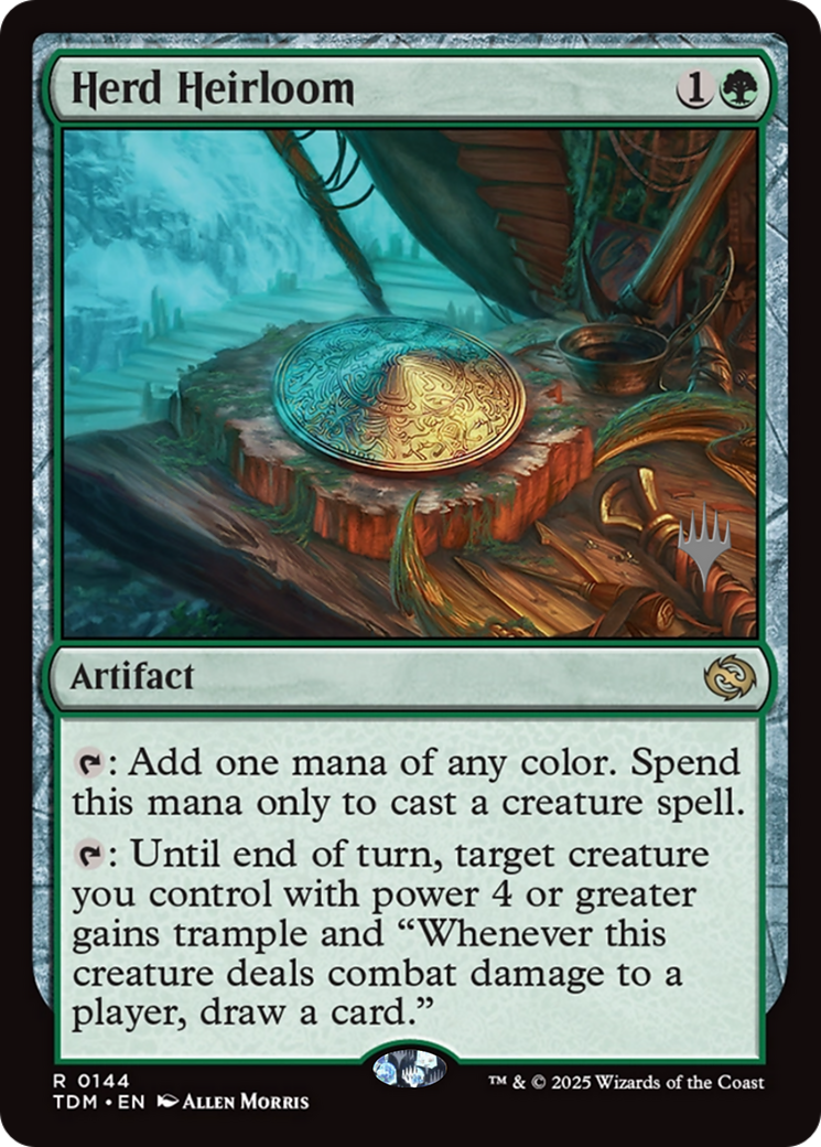 Herd Heirloom (Promo Pack) (144) Foil - Tarkir: Dragonstorm